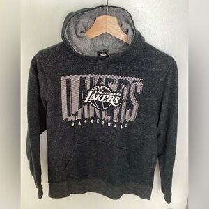 NBA Lakers Black and Gray Kid’s Hoodie EUC 10/12